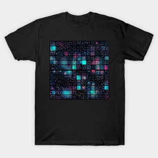 Unfathomable Universe - Infinite Nebula Seamless Pattern T-Shirt